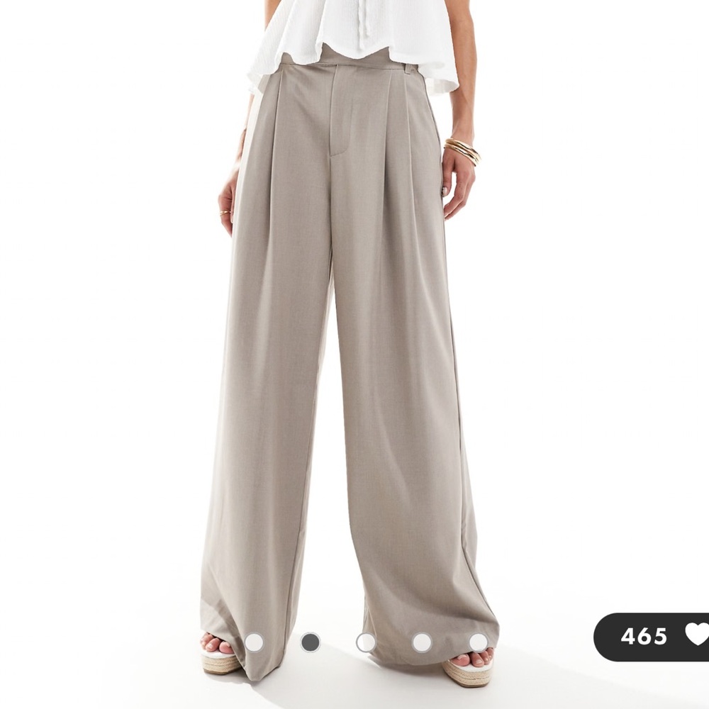 Cotton On Women's Cream linen pants